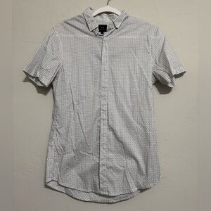 Armani Exchange Slit Fit Short Sleeve Shirt (S)